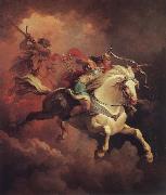Philippe Jacques Vision of the White Horse Spain oil painting reproduction